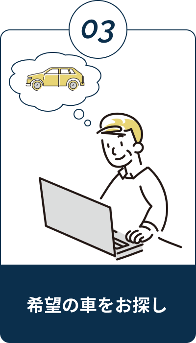 希望の車をお探し